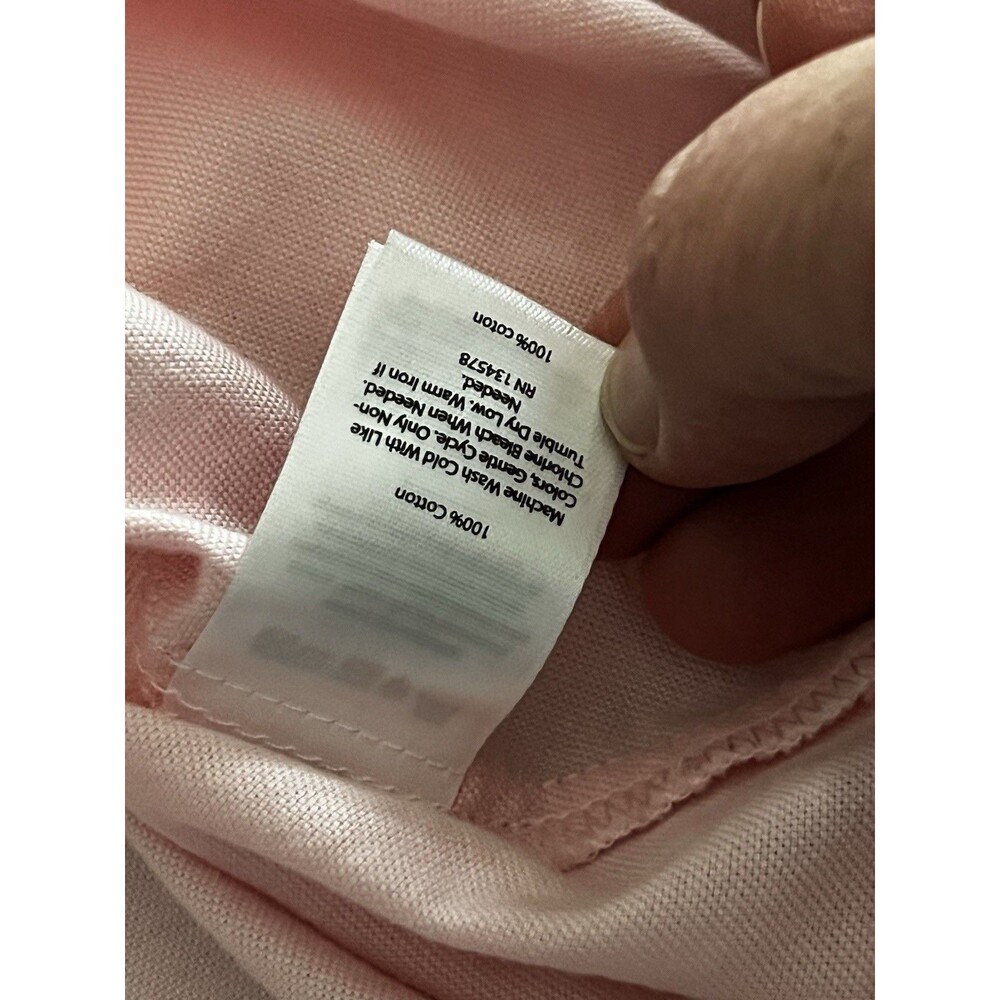 Vineyard Vines Women’s 14 Pink Cotton Long Sleeve Classic Oxford Shirt - Picture 9 of 11